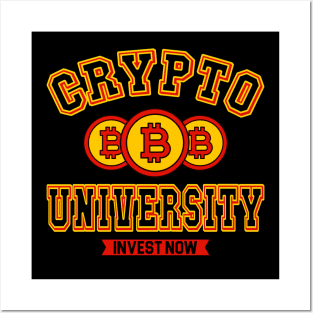 University of Crypto (red) Posters and Art